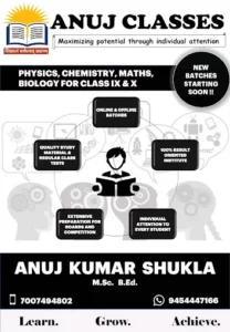 ANUJ CLASSES Kidwai Nagar 1
