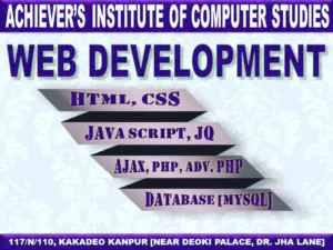 Achiever's Institute Kakadeo web development classes